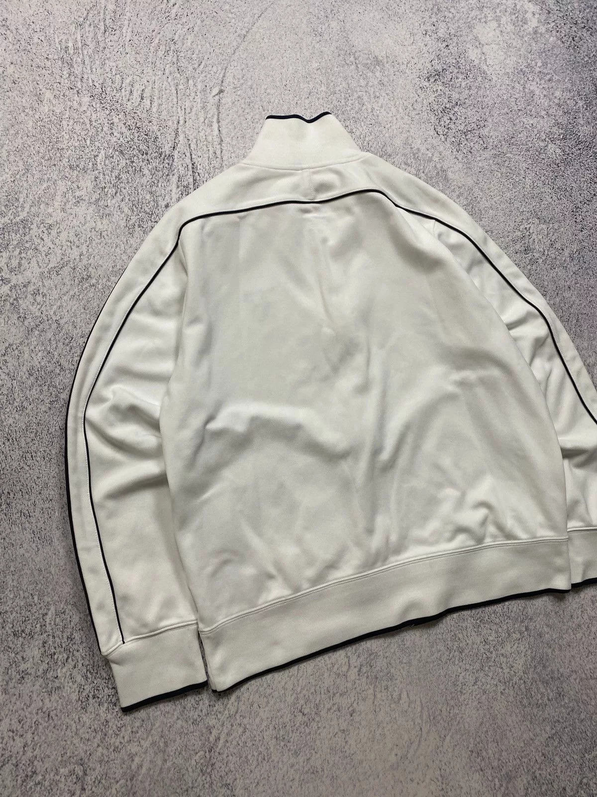 Nike Light Jackets Nike Roger Federer RF Tennis Track Jacket White Full Zip Blue