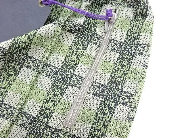 Needles Sweatpants Joggers Needles Sweat Pants Checkered Polyester Logo Green