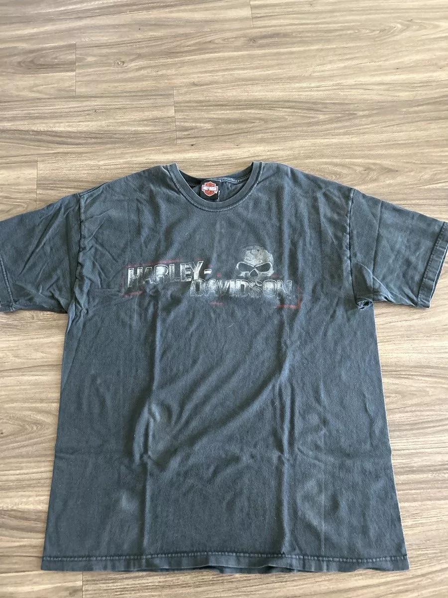 Harley Davidson Short Sleeve T Shirts Harley Davidson Vintage Harley tshirt Black