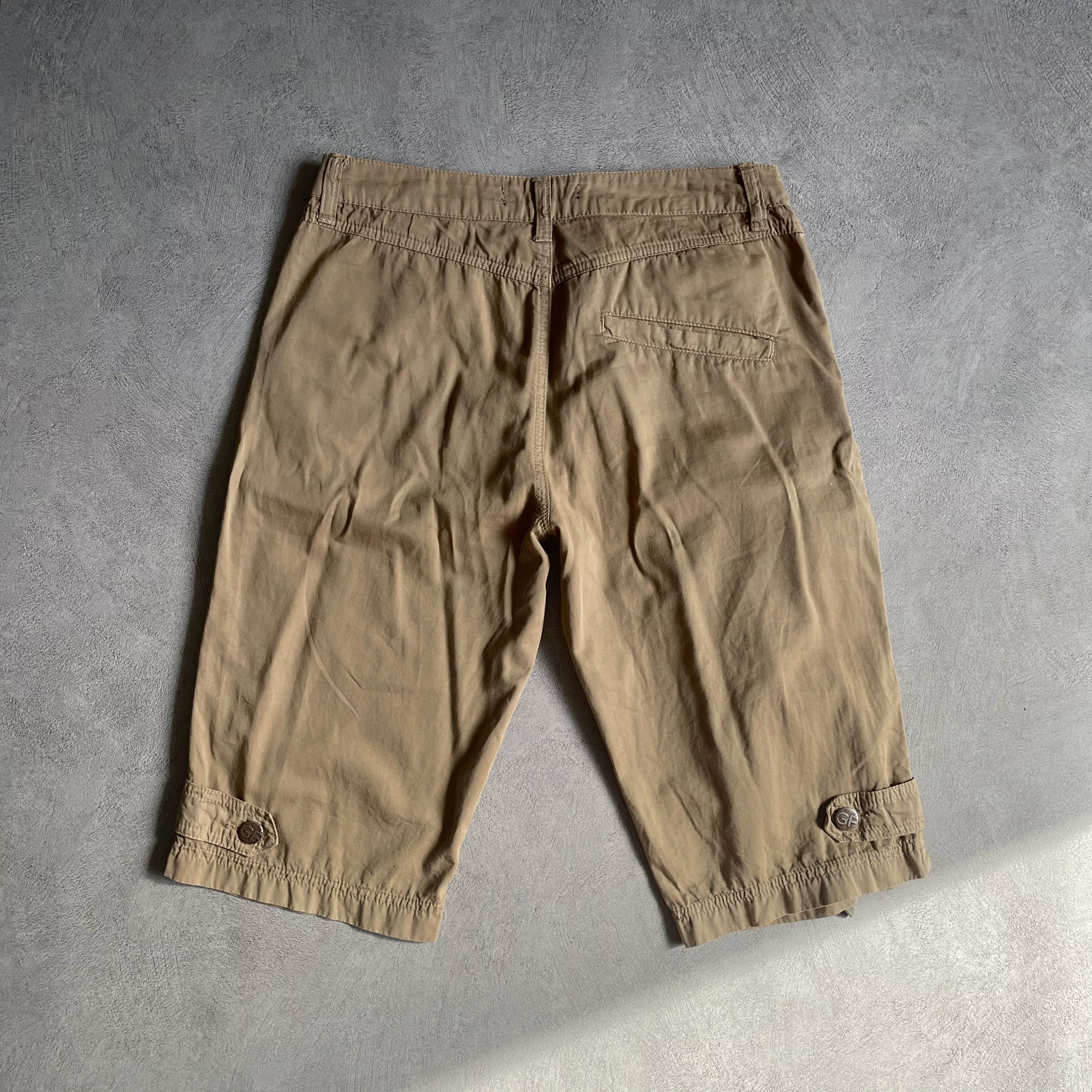 Gianfranco Ferre Shorts Gianfranco Ferre Gianfranco Ferré Multipocket Cargo Shorts Beige