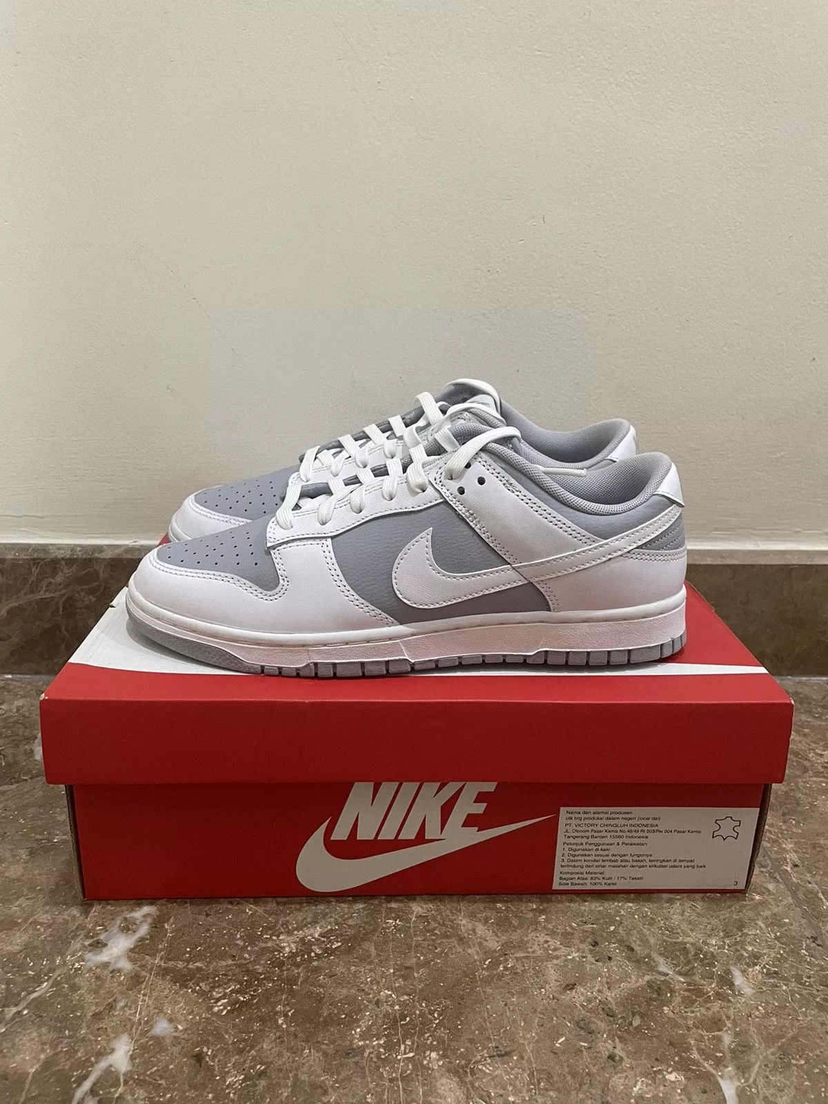Nike Low Top Sneakers ‼️Negotiable‼️ Nike Dunk Low White Neutral Grey