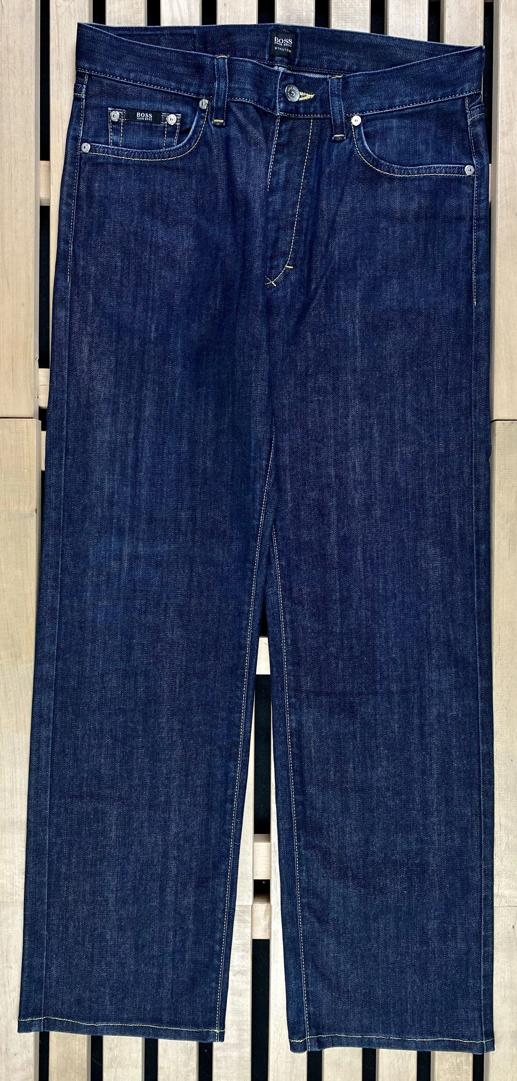 Hugo Boss Denim Mens Jeans Denim Hugo Boss Stretch Size 32 Blue Luxury