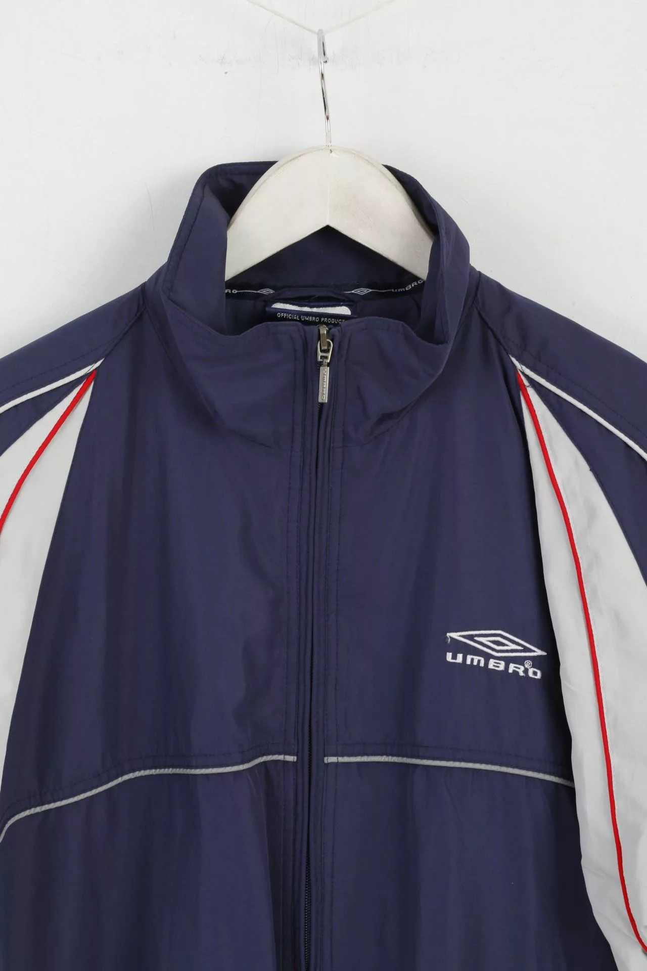 Umbro Light Jackets Umbro × Vintage Umbro Men S (M) Jacket Navy Mesh Lined Active Vintage 0214 Blue