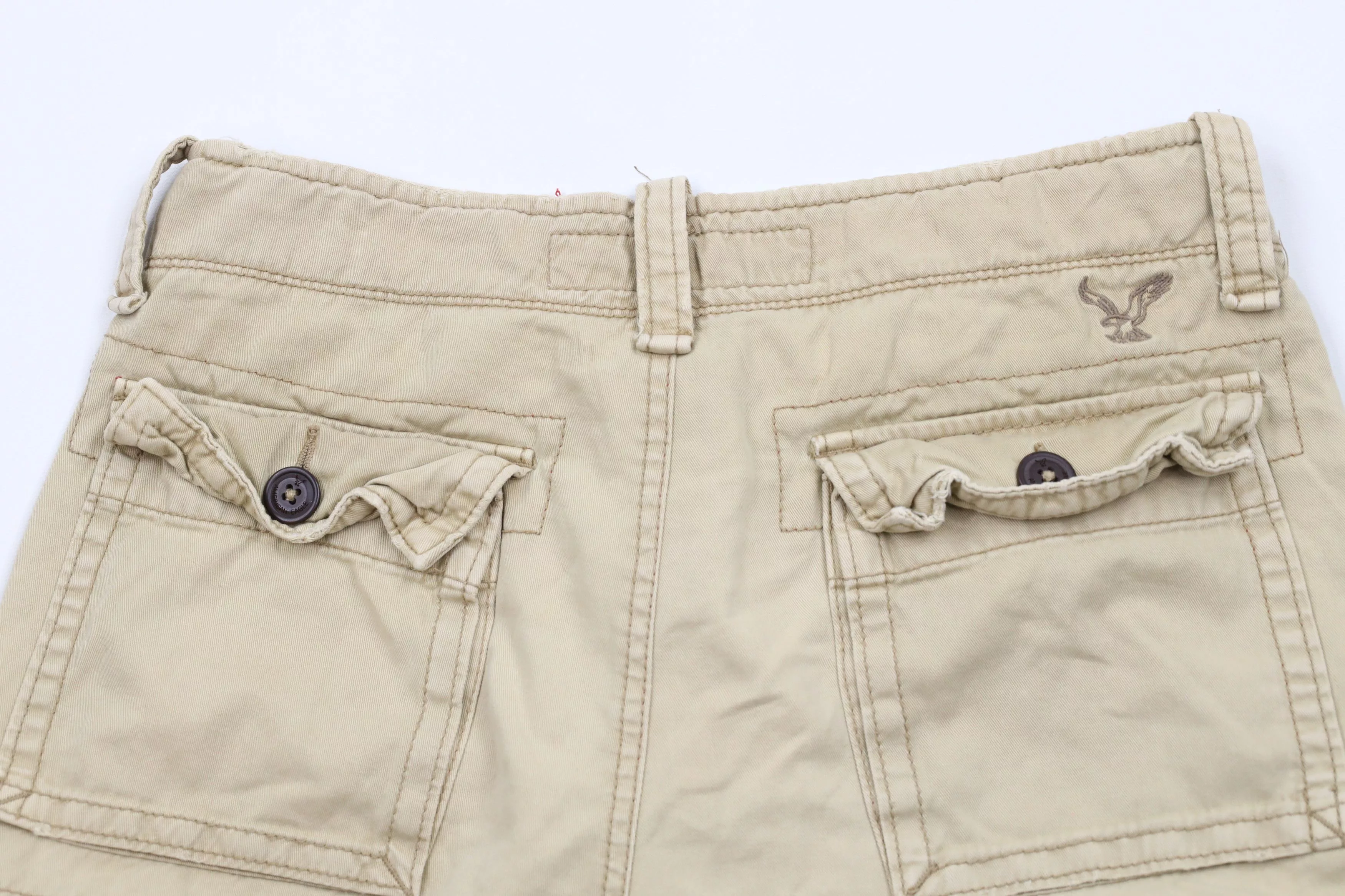 American Eagle Outfitters Shorts American Eagle Outfitters × Vintage Vintage American Eagle Outfitters Classic Fit Cargo Shorts Beige