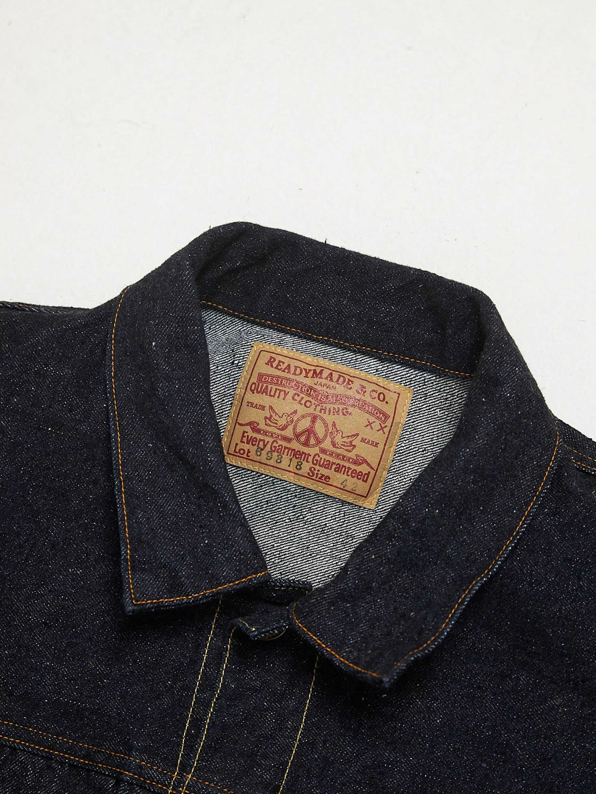 READYMADE Parkas READYMADE Indigo Denim Cotton Jacket Multi