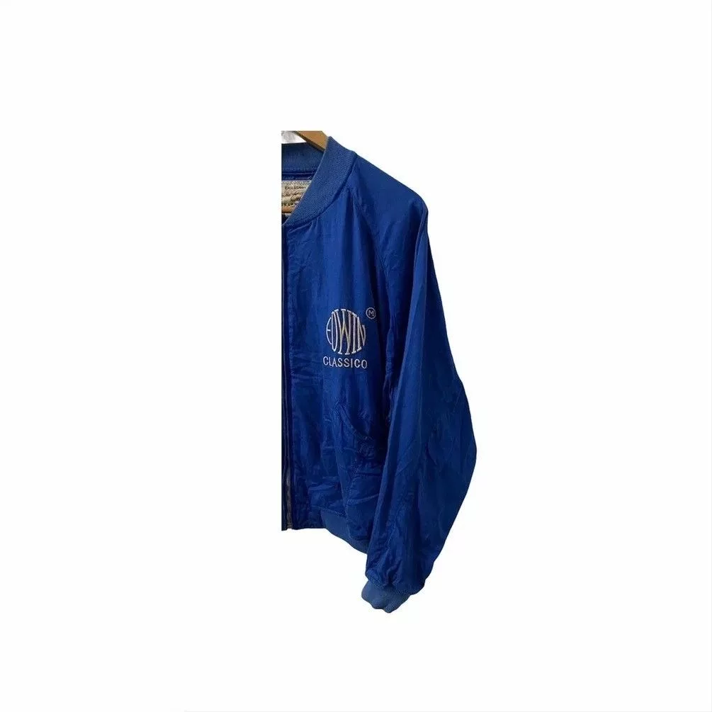 Edwin Bombers Edwin × Vintage DOUBLE DUTY EXCLUSIVE THE EDWIN BOMBER JACKET Blue
