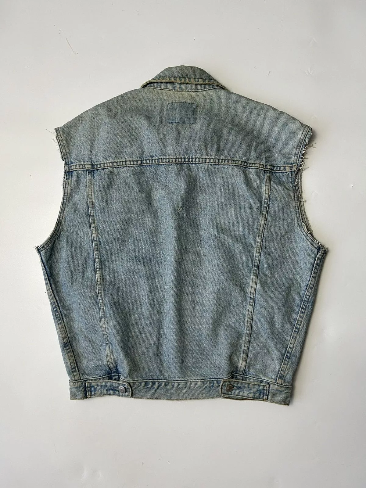 Gap Vests Gap × Vintage GAP DENIM VEST JACKET Blue