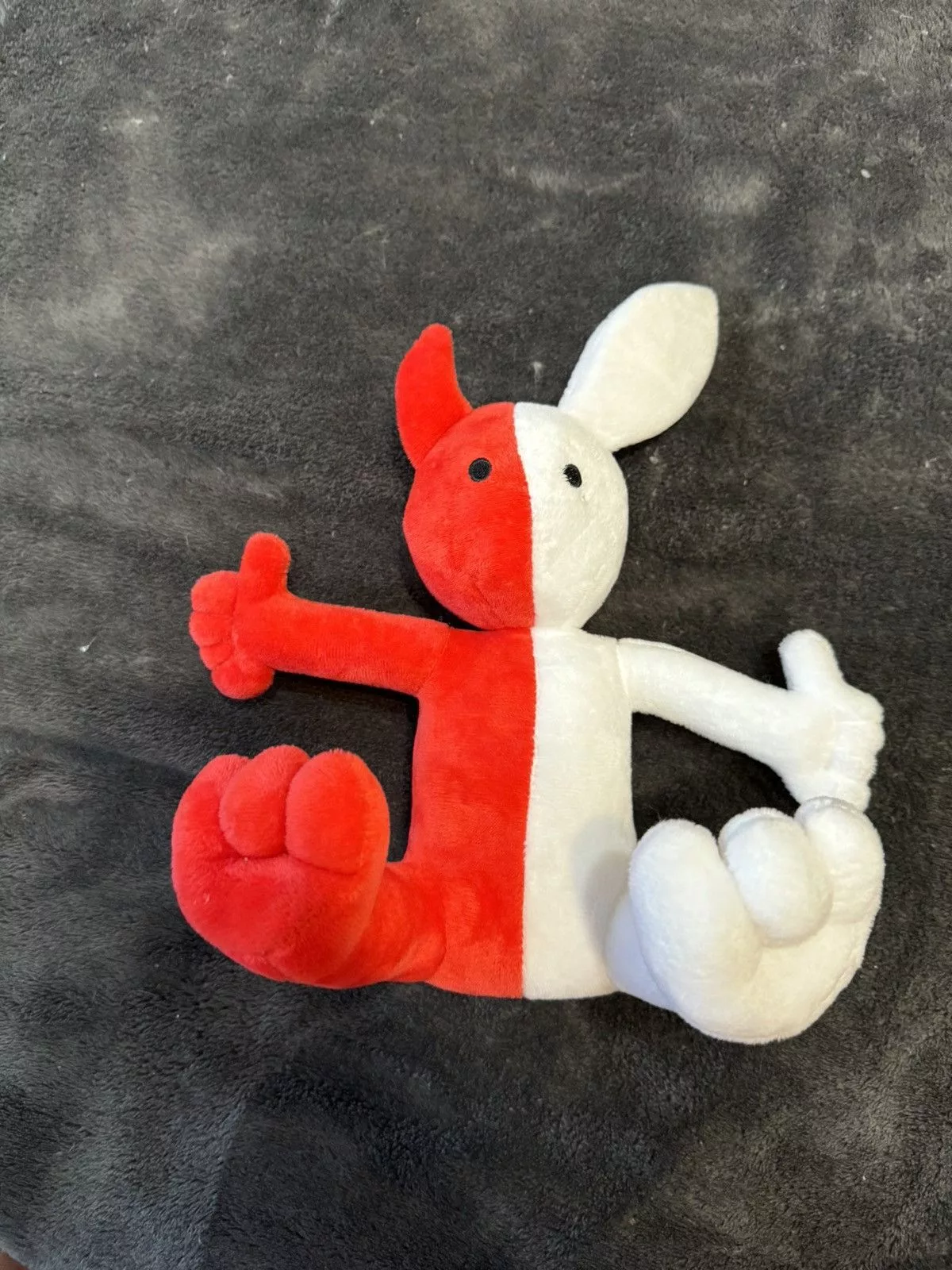 Half Evil Miscellaneous Half Evil × Kodone Half Evil x Kodone plush Red