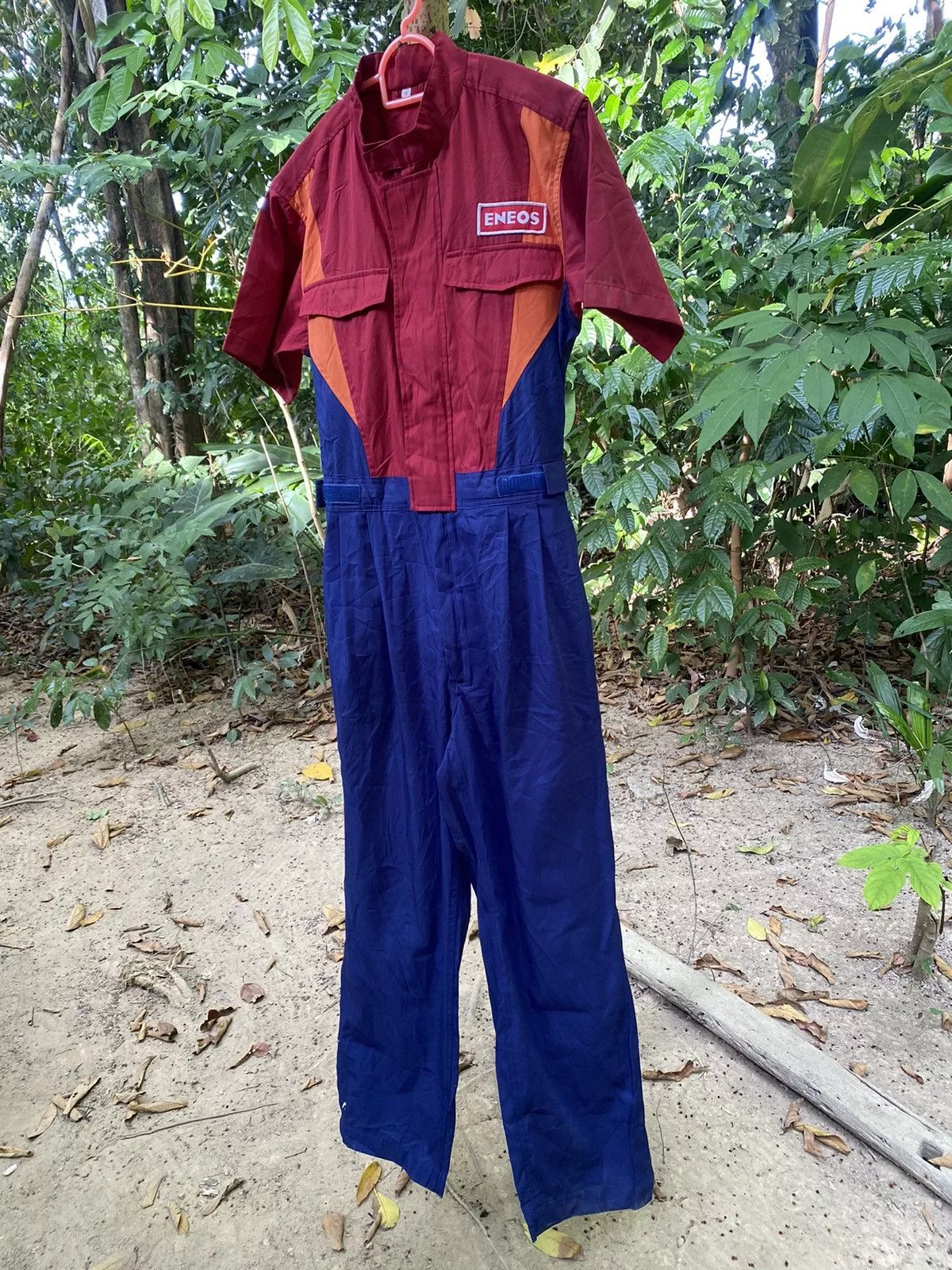 Formula 1 Light Jackets Formula 1 Vintage eneos racing overall Red