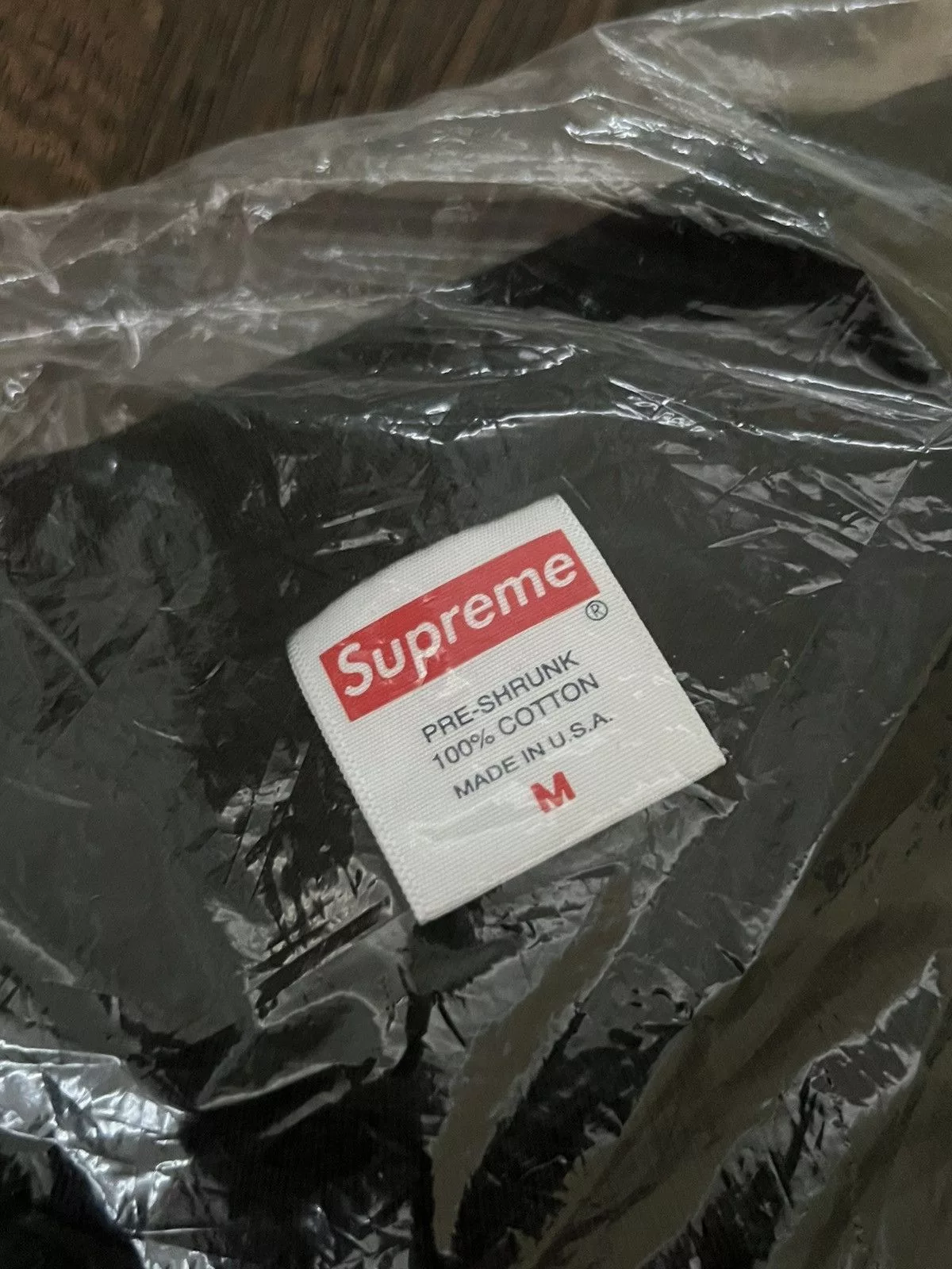 Supreme Short Sleeve T Shirts Supreme Verify Tee Black