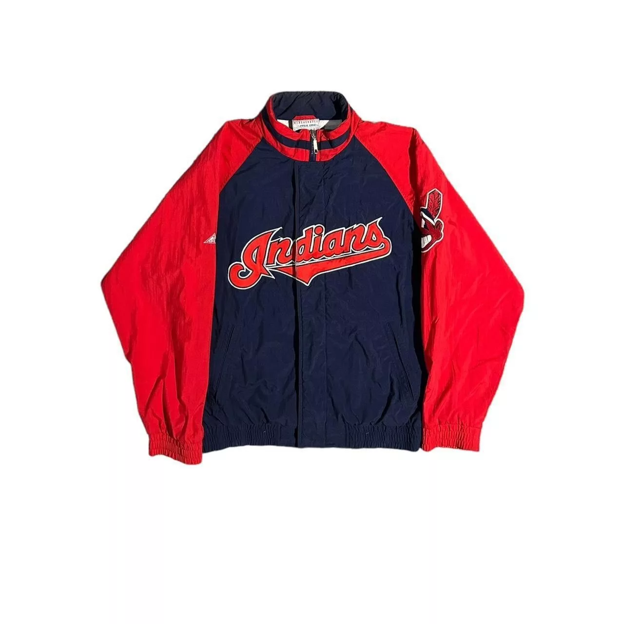 MLB Bombers MLB Vintage 90s Apex One Cleveland Indians Jacket Blue
