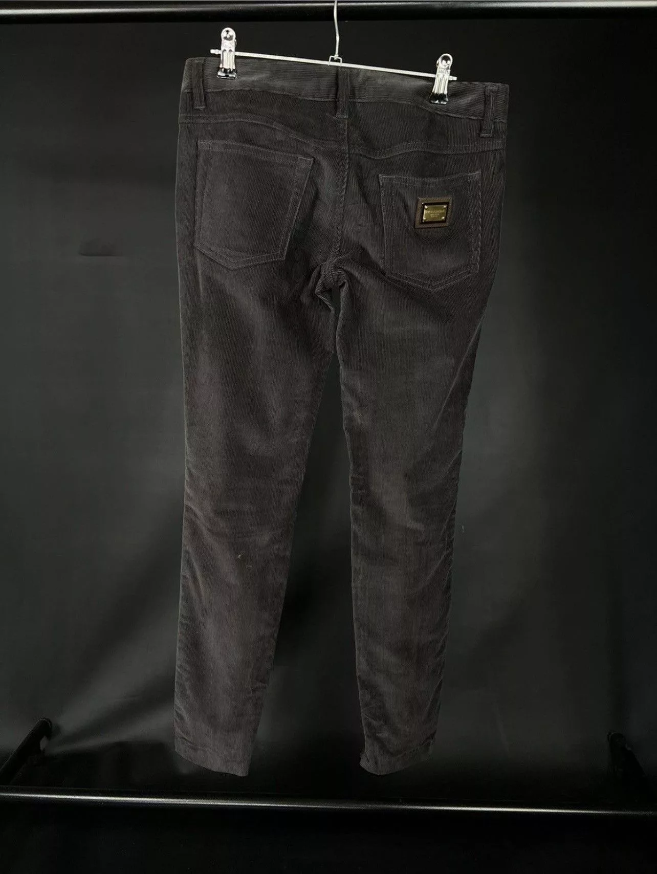 Dolce & Gabbana Pants Dolce & Gabbana × Vintage Vintage Dolce Gabbana Velvet women’s pants Brown
