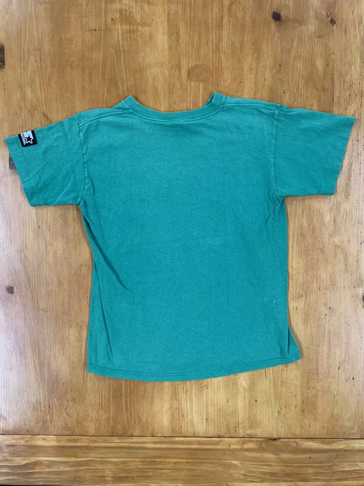 Starter Short Sleeve T Shirts Starter × Vintage Vintage 90s Starter Spellout Tee Green