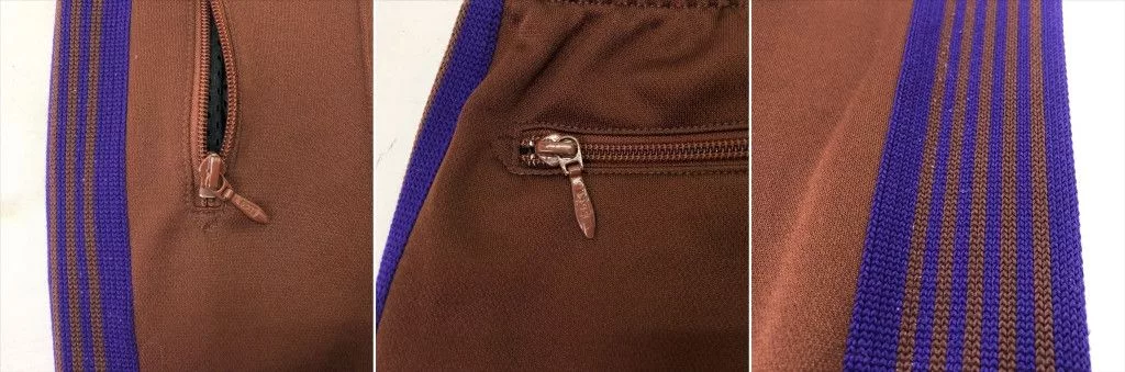 Needles Sweatpants Joggers Needles Sweat Pants Narrow Track Poly Smooth Brown