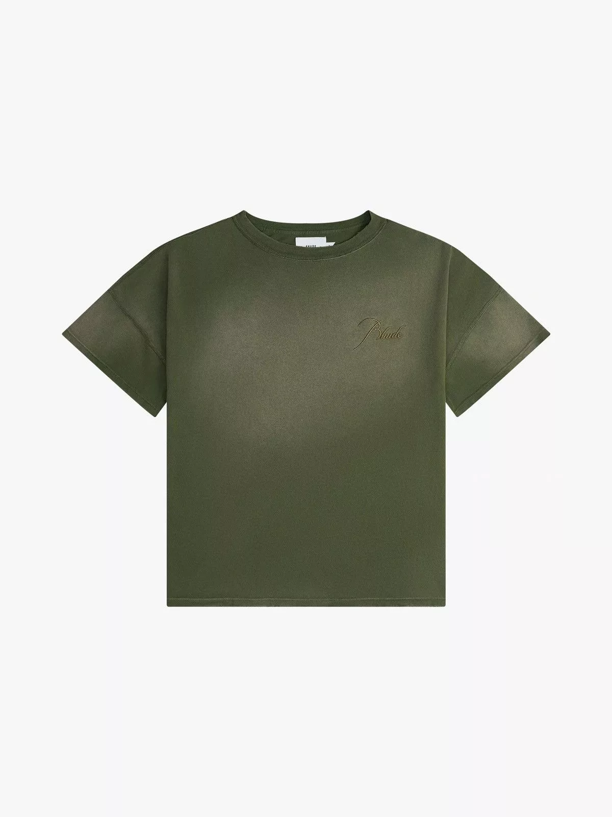 Rhude Short Sleeve T Shirts Rhude Reverse Tee Blue