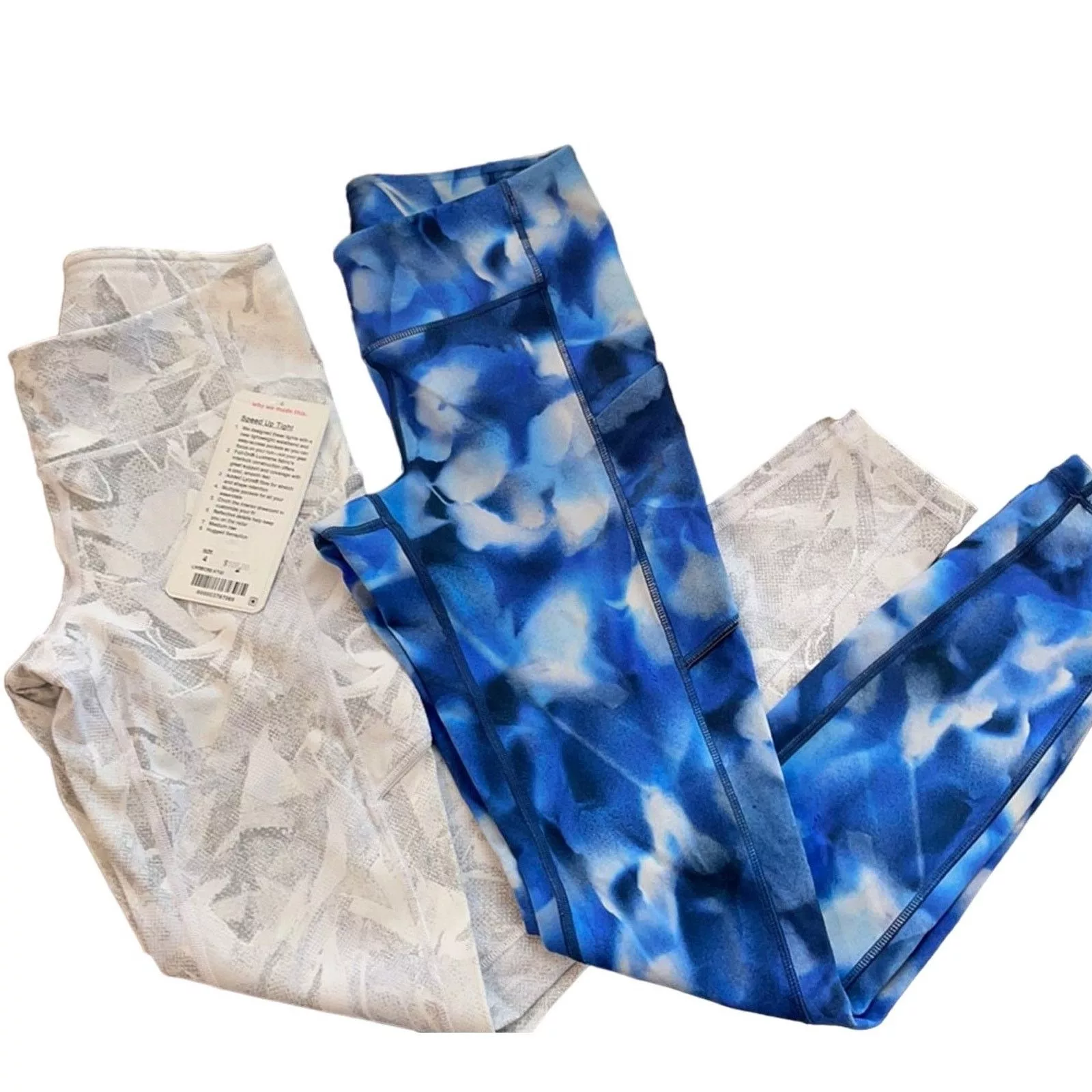 Lululemon Leggings Lululemon Speed Up Tight Bundle White