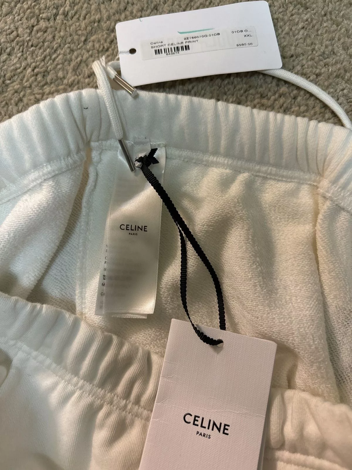 Celine shorts White