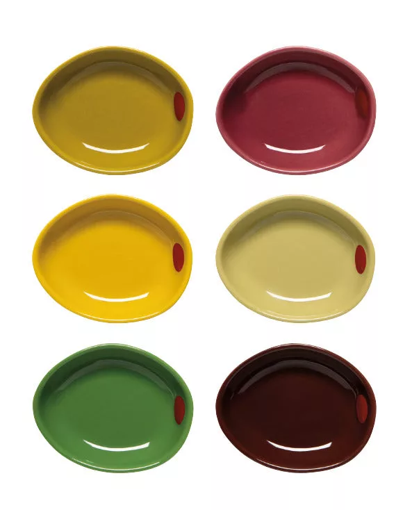Pinch Bowl Set/6 Olives
