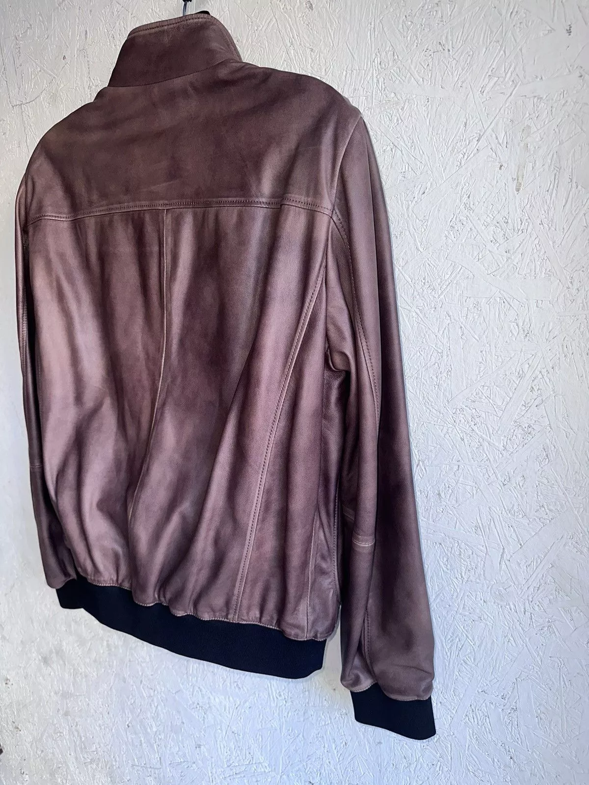 Hogan Leather Jackets Hogan Leather Jacket Brown