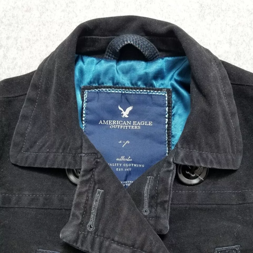 American Eagle Outfitters Jackets American Eagle Outfitters American Eagle Jacket Womens Small Pockets Buttons Outdoor Black