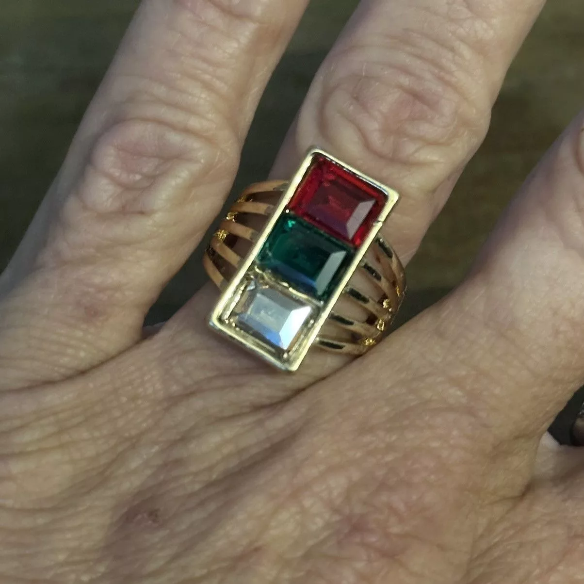 Other Rings Other Multicolor 3 stone ring