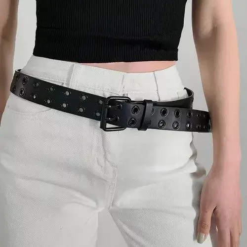 Designer Belts Designer PU Leather Belt Black Streetwear