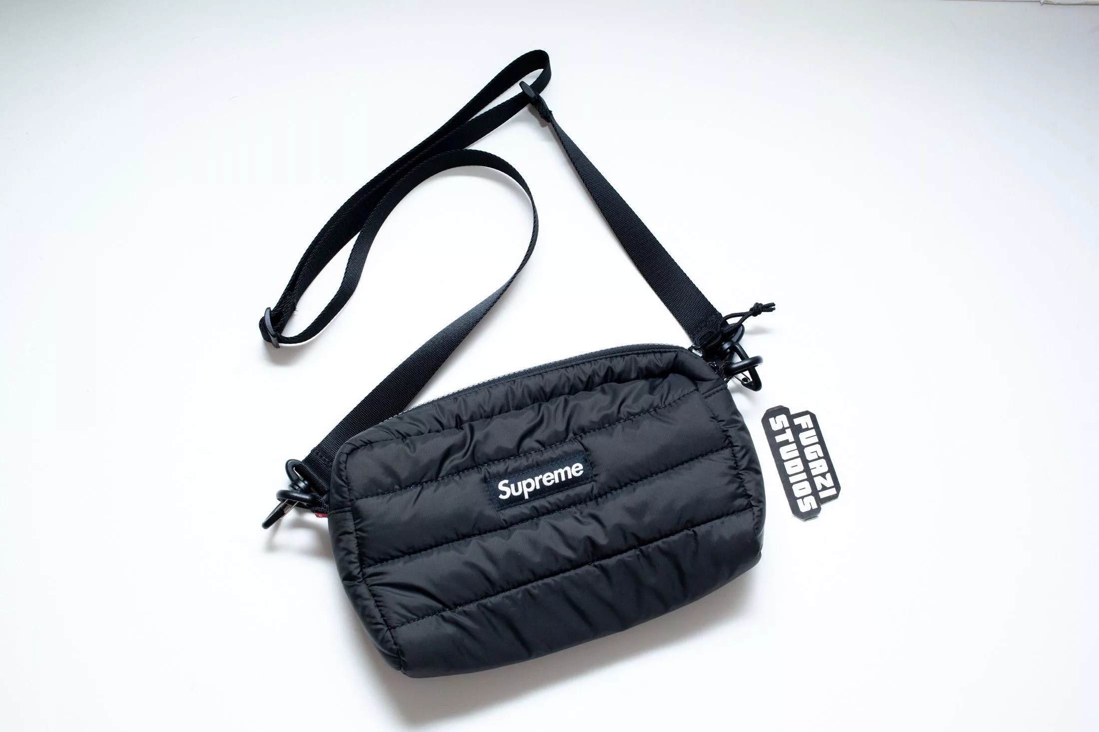 Supreme Bags Luggage Supreme Black Puffer Bag