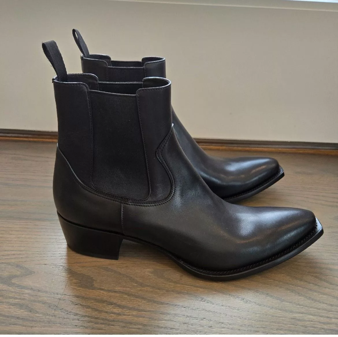 Prada Boots Prada Cowboy Chelsea Boot. 11 Black