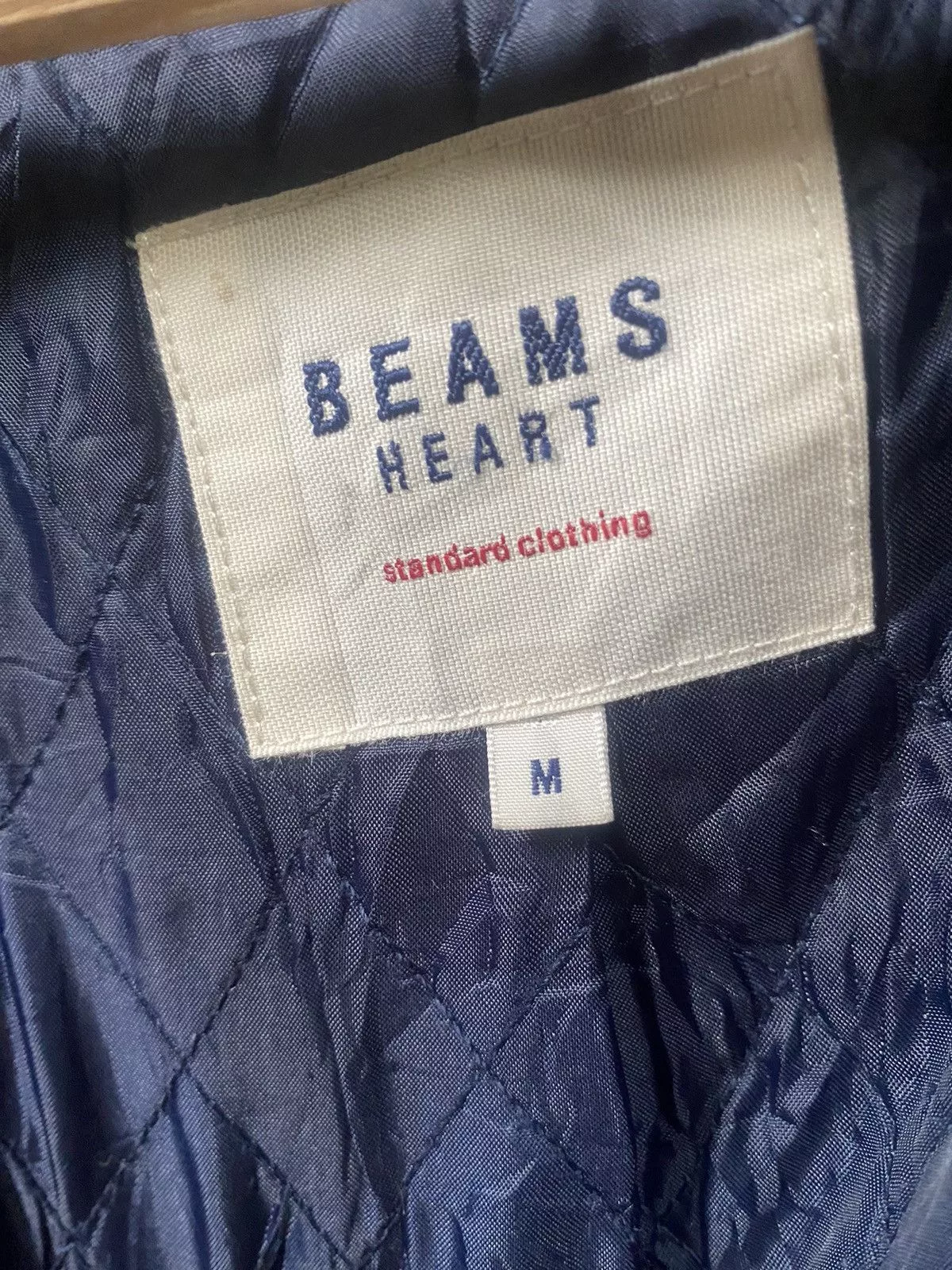 Beams Plus Light Jackets Beams Plus × Vintage BEAMS HEART DUFFER WOLL JACKET Blue