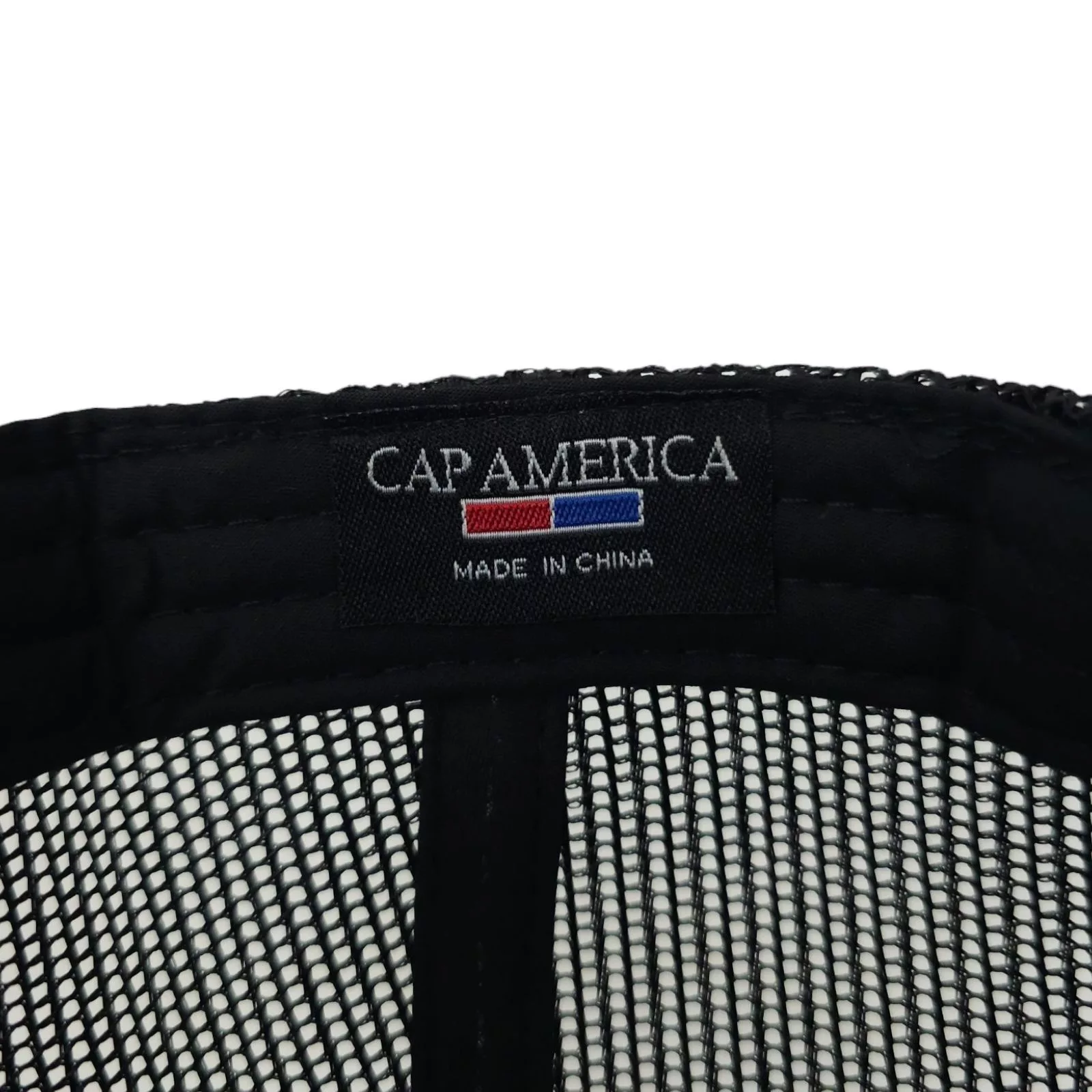 Other Hats Other Beats Dr Dre Embroidered Logo Black Mesh Trucker Snapback