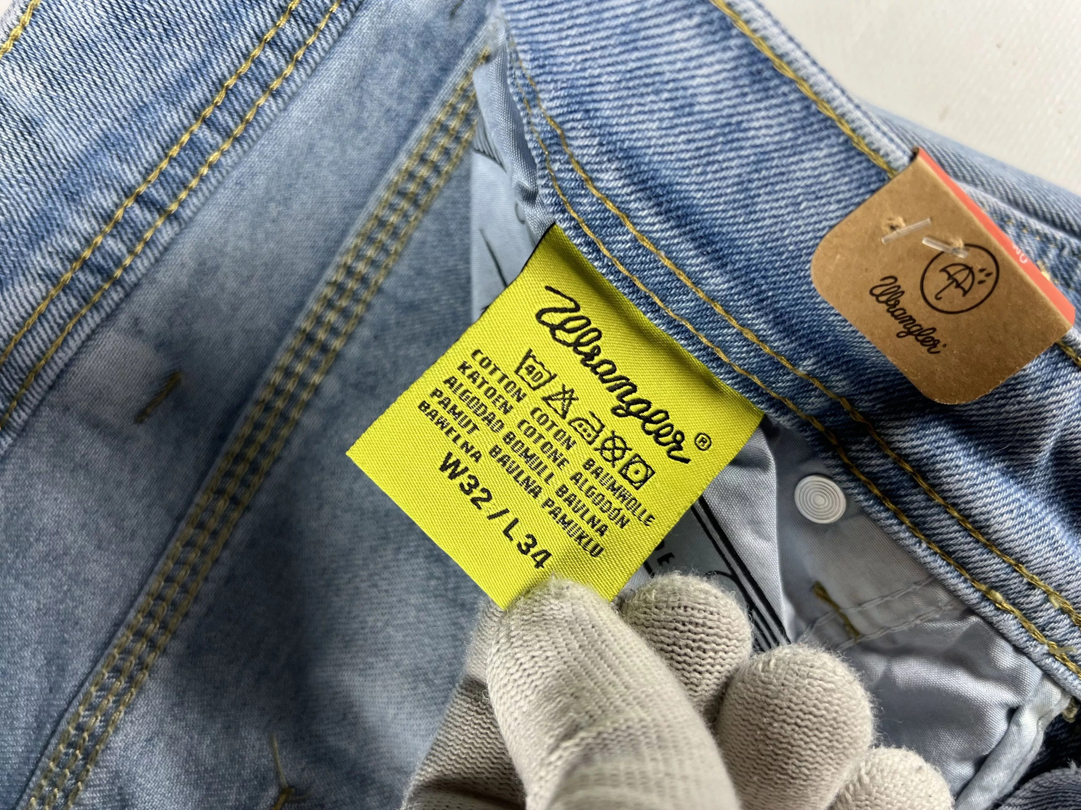 Wrangler Denim Pants Jeans 32x34 Blue