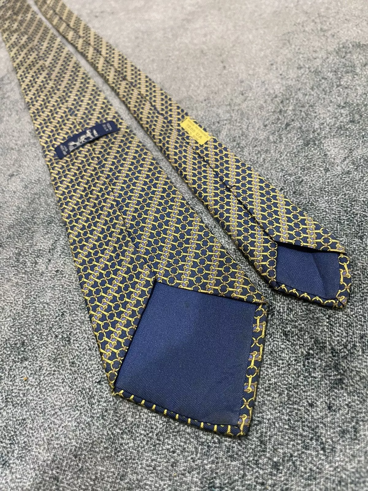 Hermes Ties Pocketsquares Hermes Silk Tie 7200 UA Multi