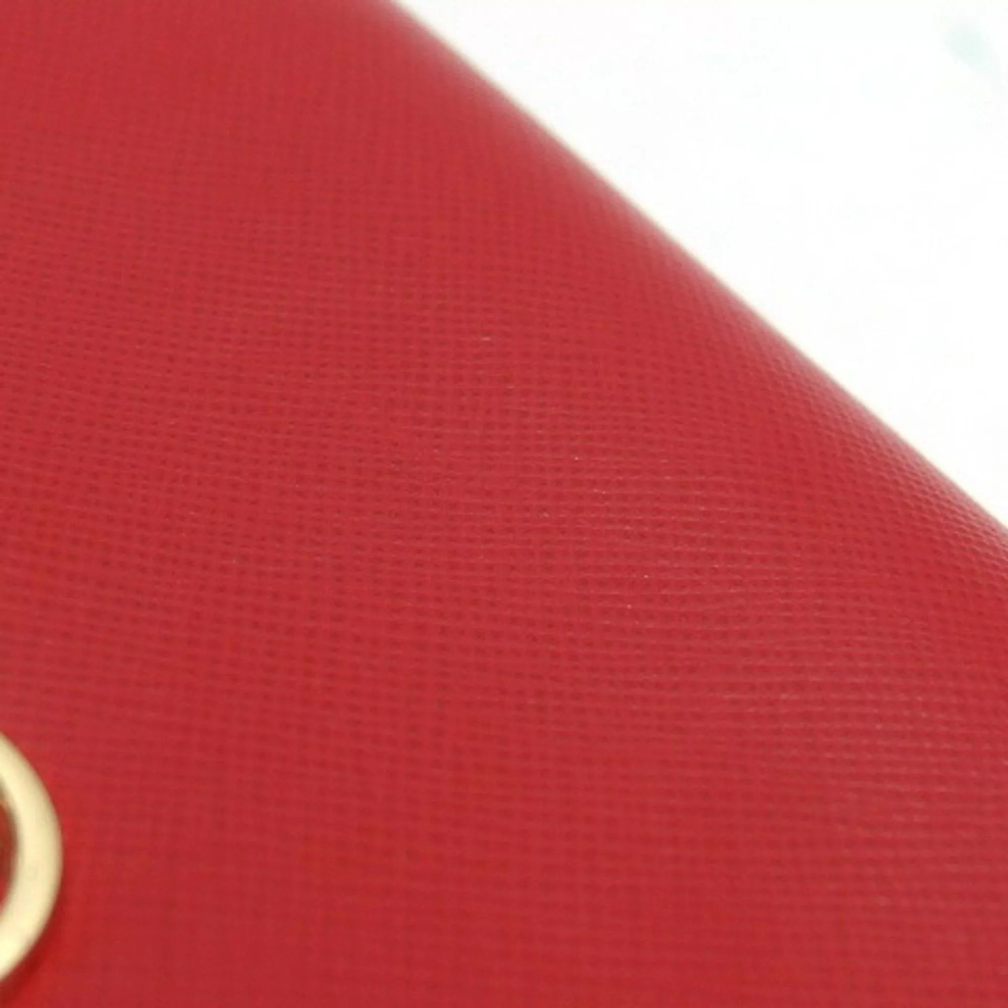 Tory Burch Wallets Tory Burch Round Zip Medium Wallet with Wrist Strap, Red