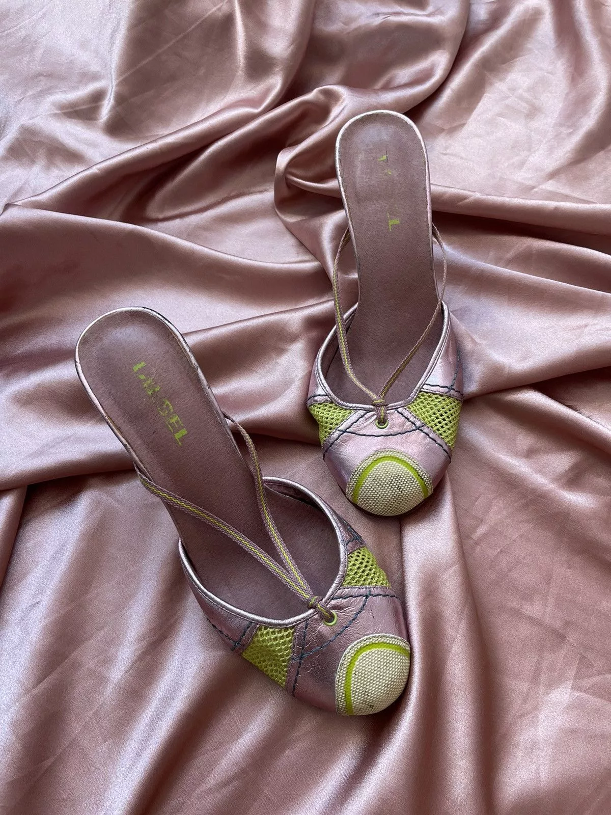 Y2k Diesel mules Pink