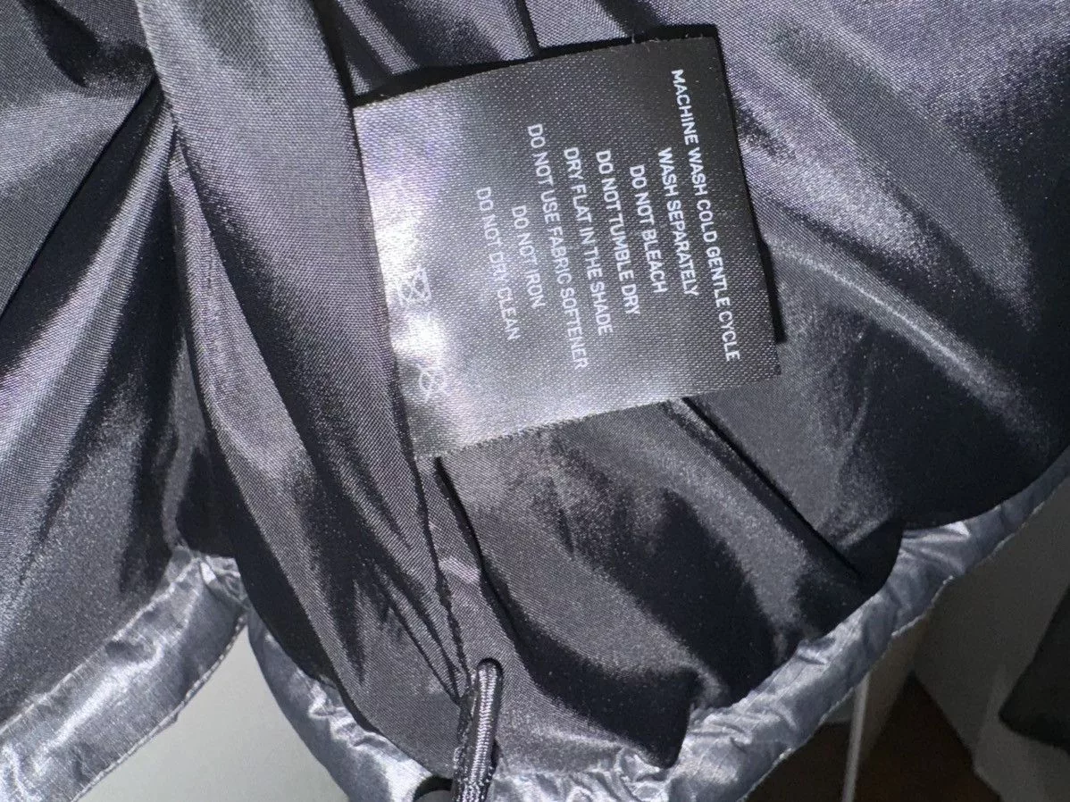 Entire Studios Heavy Coats Entire Studios Men's Black and Silver Jacket