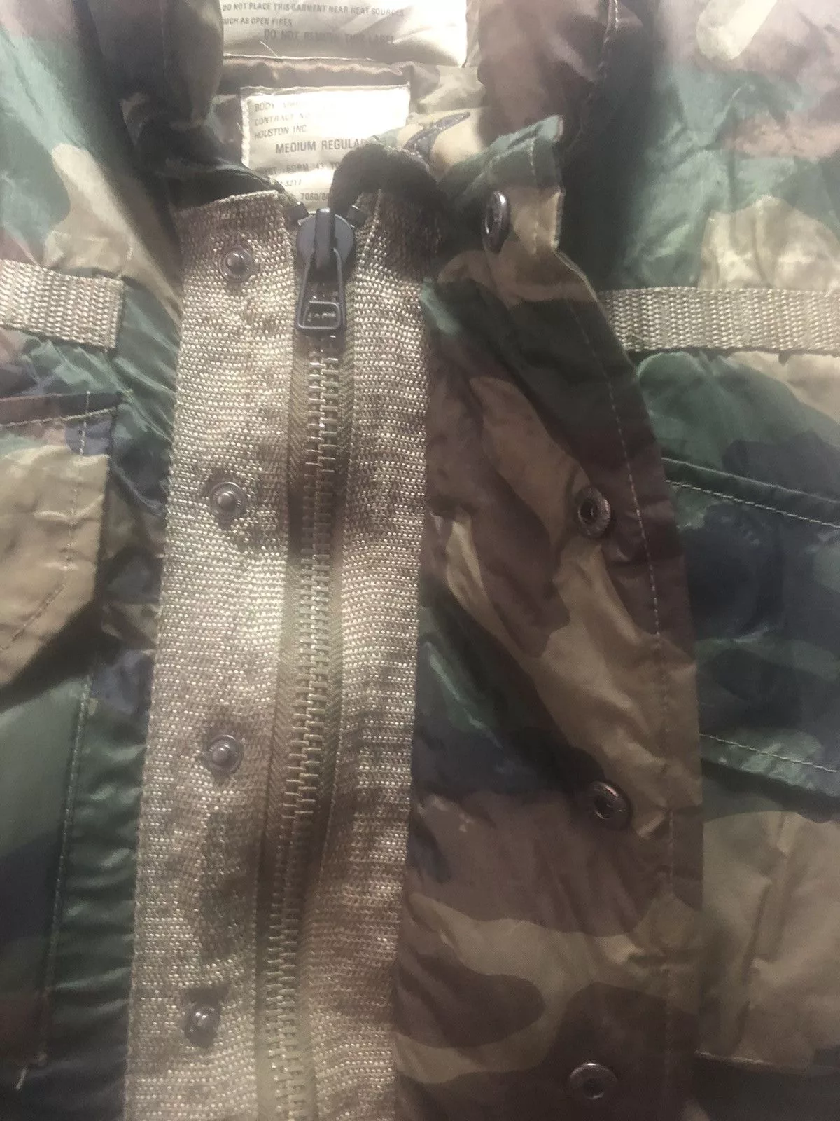 Buzz Rickson's Vests Buzz Rickson's HOUSTON INC Body Armer Down Vest Jacket Green Vintage