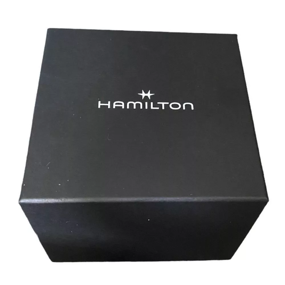 Hamilton Miscellaneous Hamilton Watch wooden storage box / gift box Black