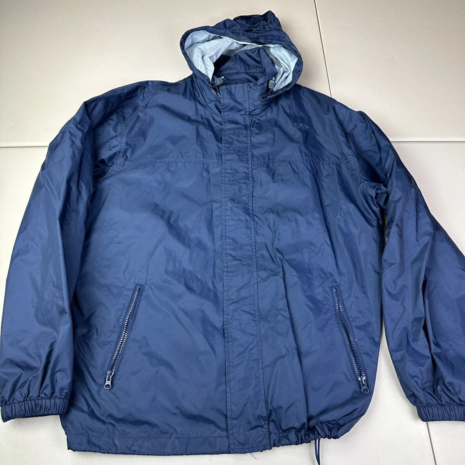 Gap Light Jackets Gap Full Zip Windbreaker Jacket Size XL Rain Jacket Blue