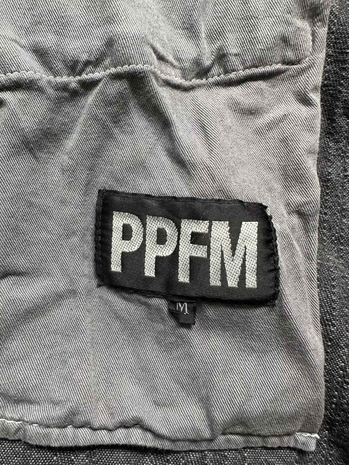 PPFM Denim 2003 PPFM twill cargo denim Black