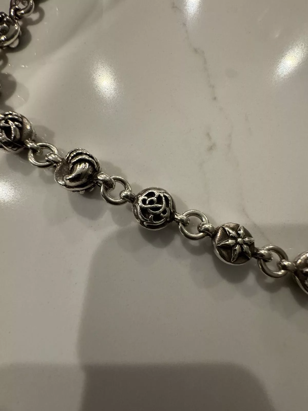 Chrome Hearts Wallets Chrome Hearts CHROME HEART WALLET CHAIN Silver