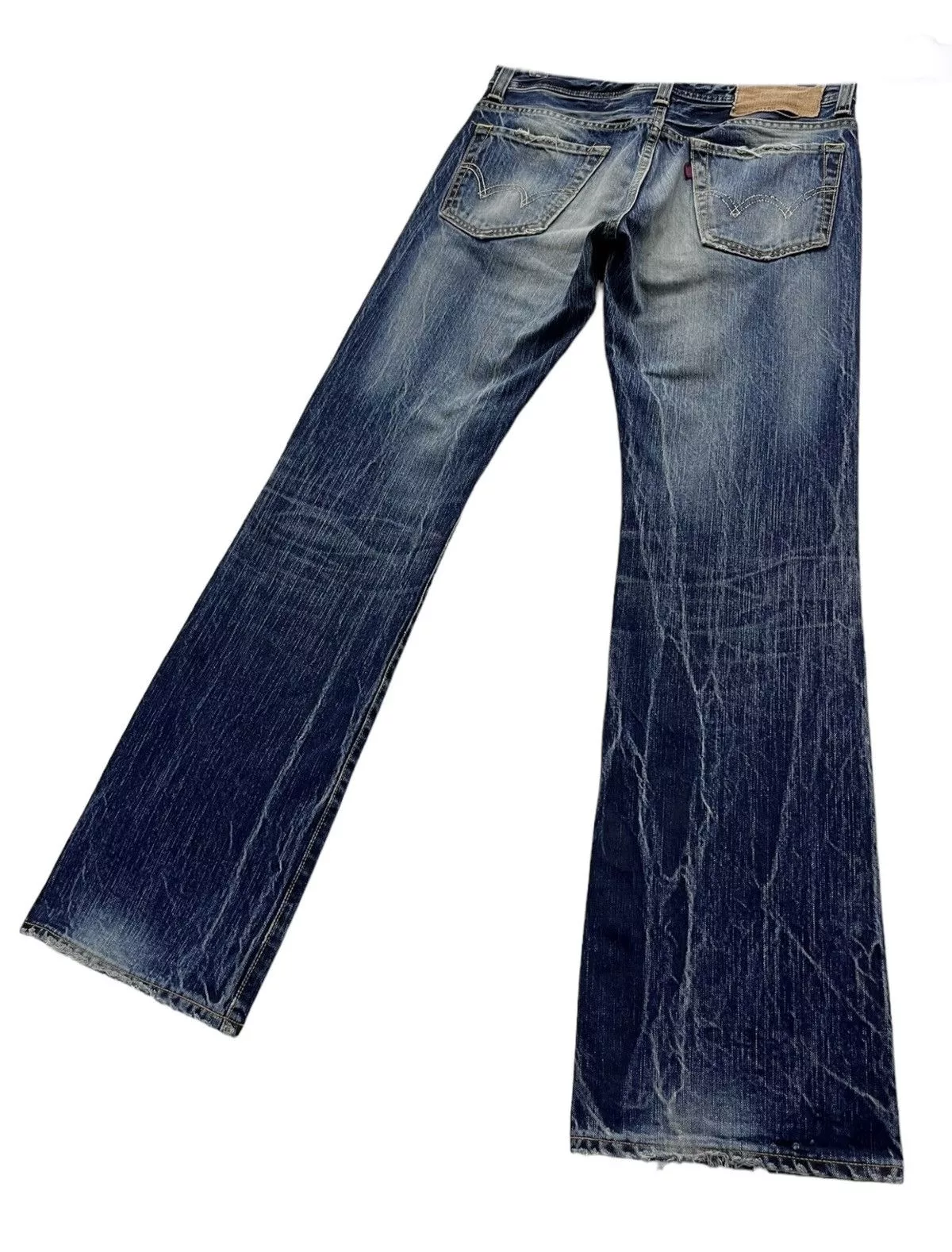 Edwin Denim Edwin × Vintage EDWIN REBEL FLARE VINTAGE Mudmax Blue Punk Lightning Whisker