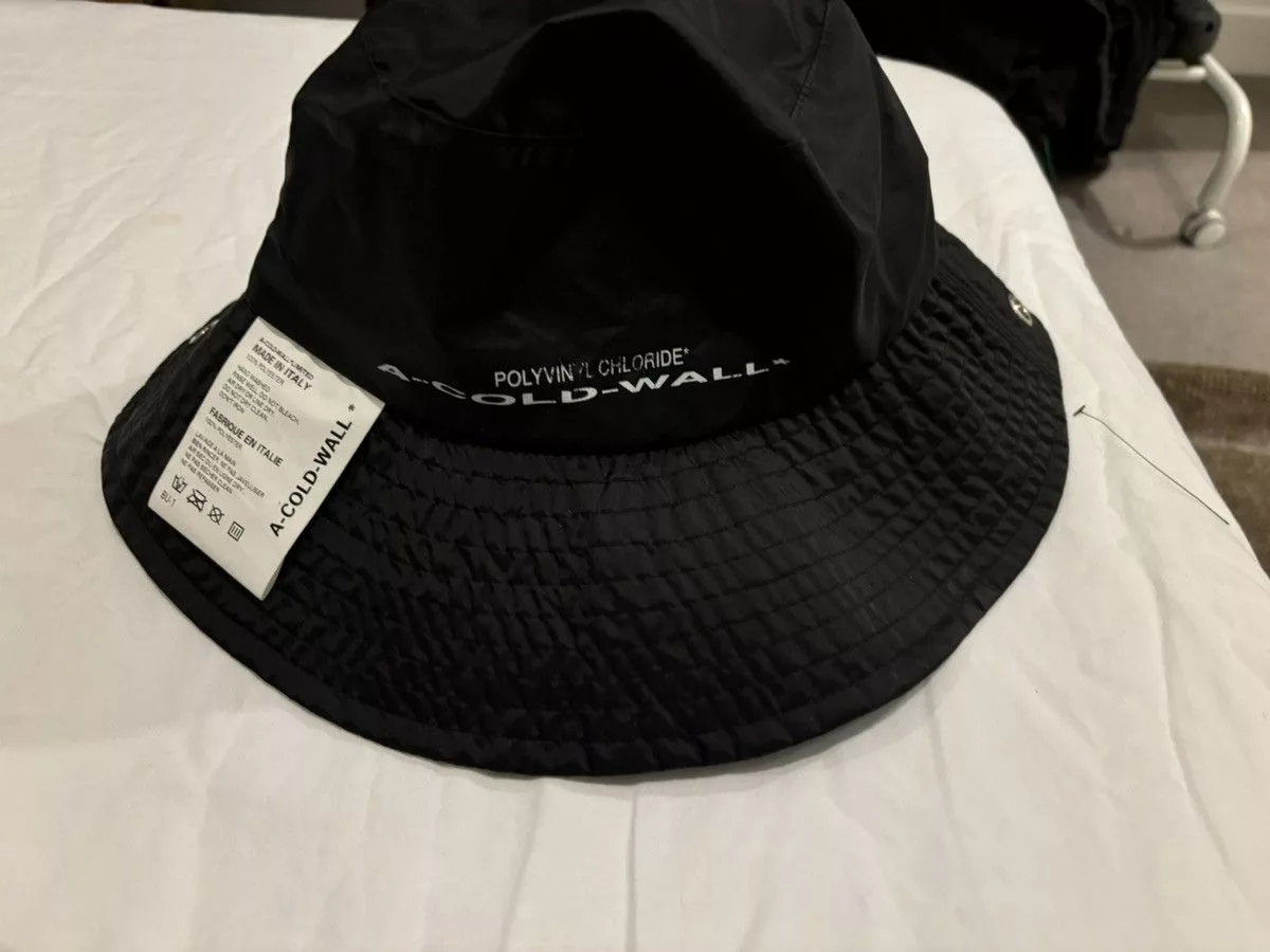 A-COLD-WALL* Hats A-COLD-WALL* A cold wall black bucket hat