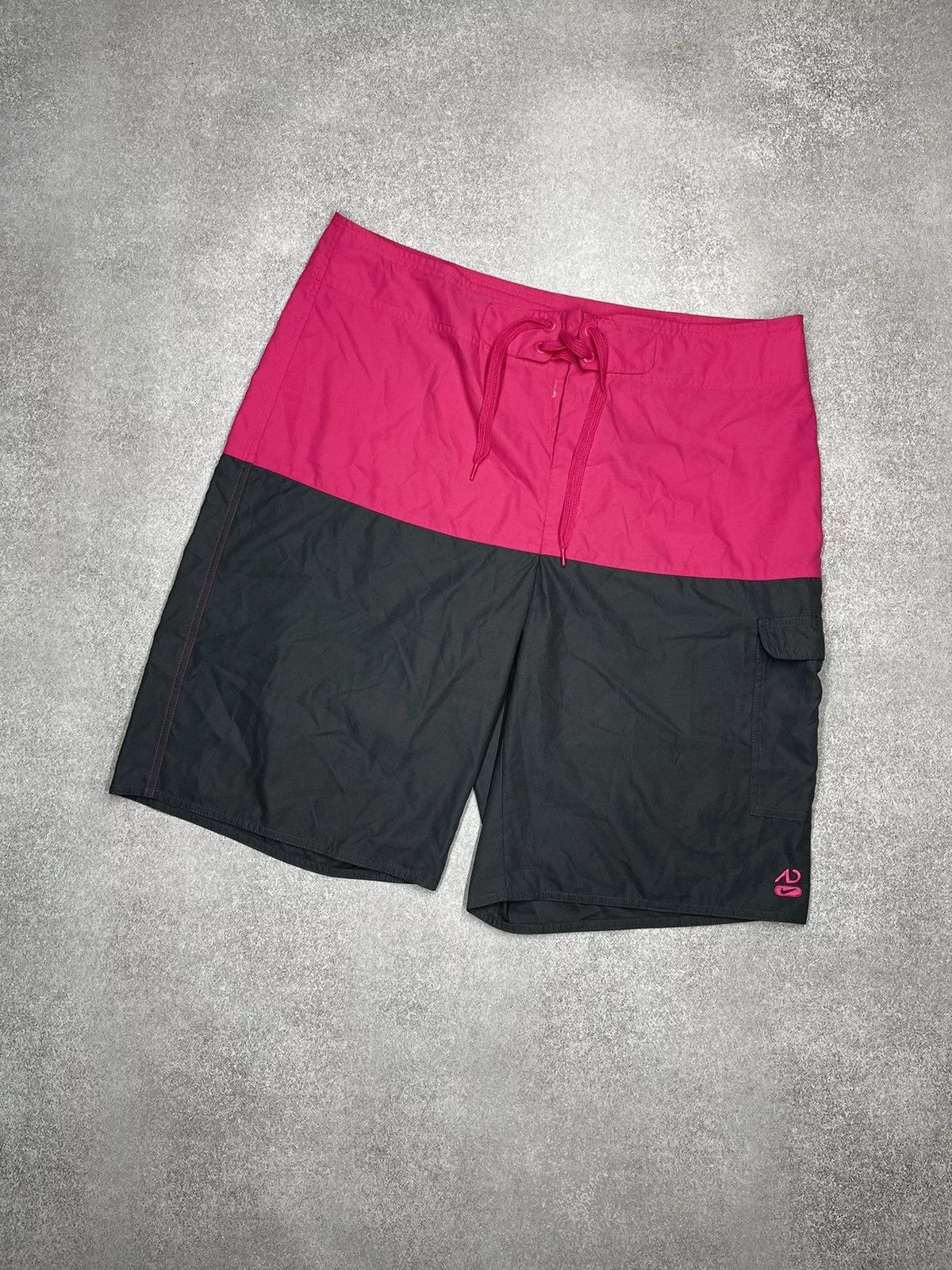 Nike × Nike ACG × Vintage Vintage Nike Swimwear Shorts Y2K Size L Gray