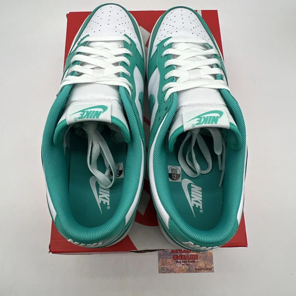 Nike Low Top Sneakers Nike dunk low clear Jade Black