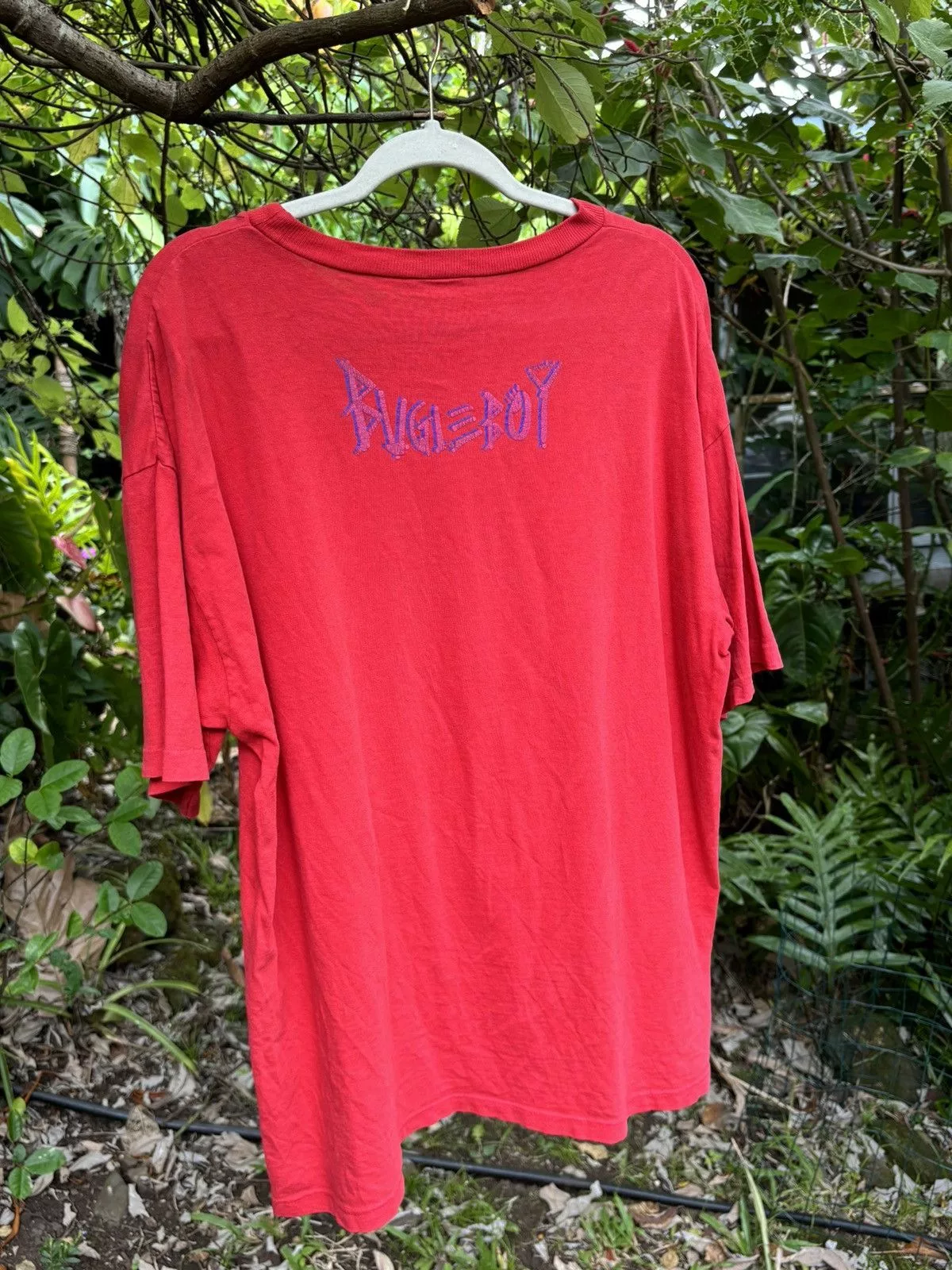 Bugle Boy Short Sleeve T Shirts Vintage Bugle Boy Tee Red