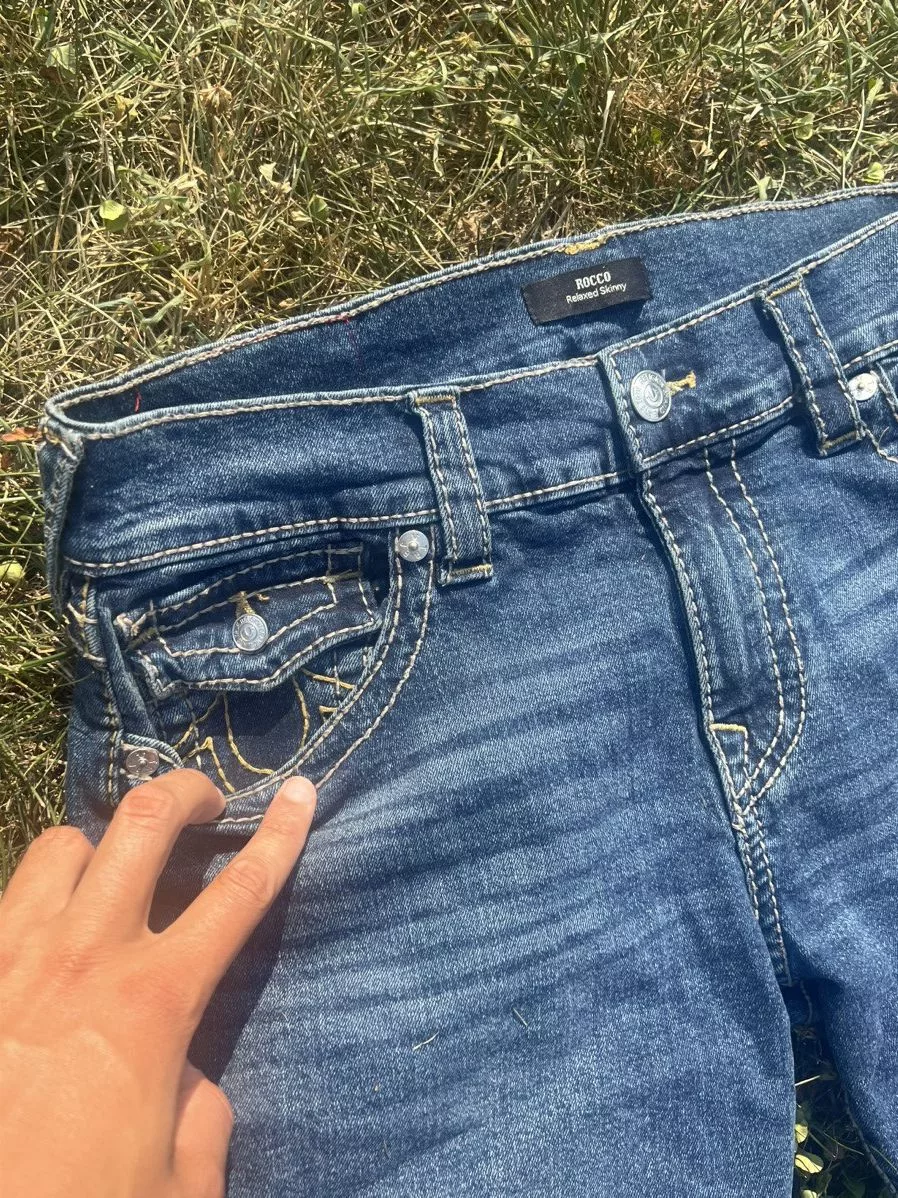 True Religion Denim Y2k vintage, true religion jeans Blue