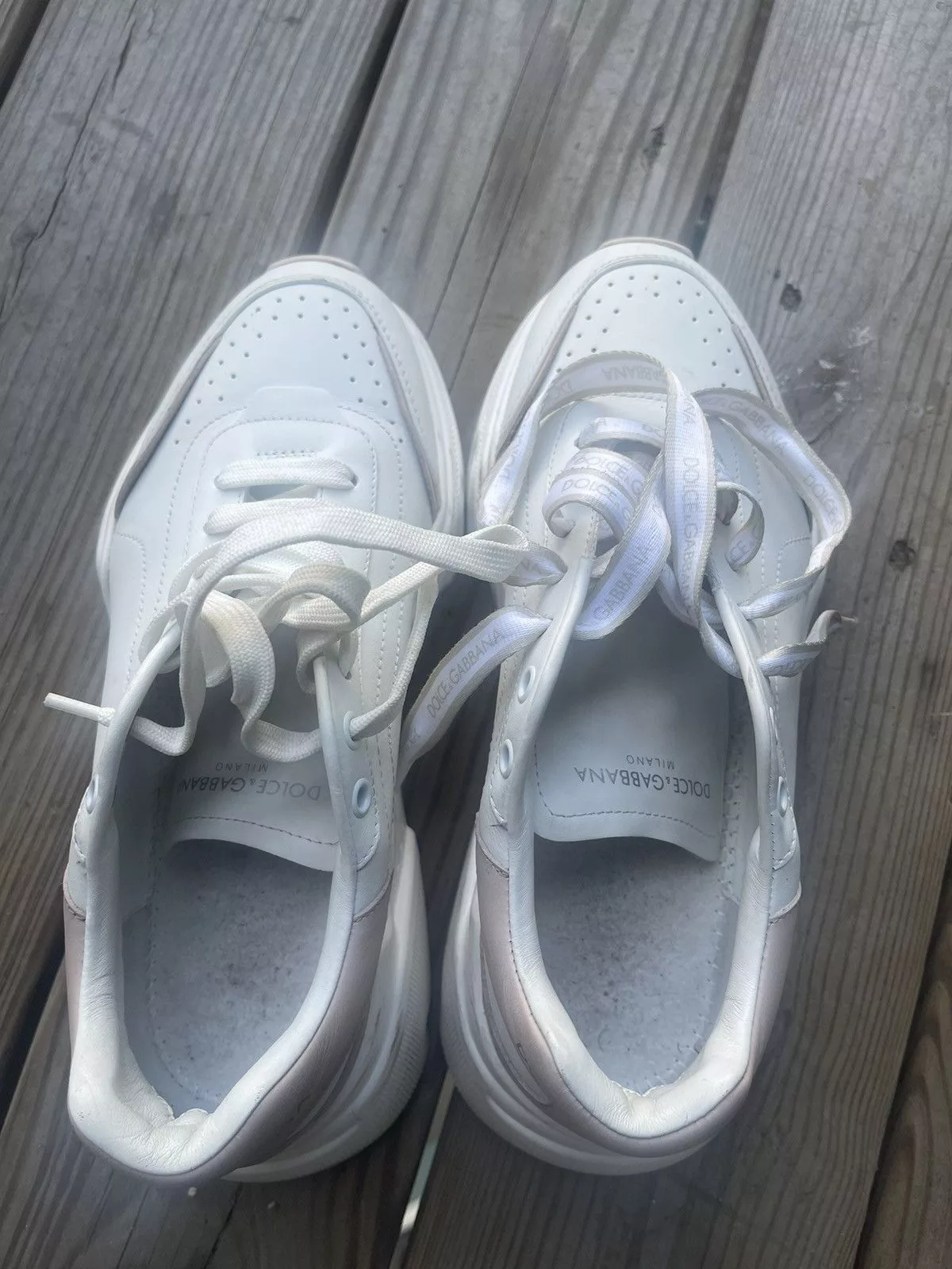 Dolce & Gabbana Low Top Sneakers Dolce & Gabbana DayMaster Shoe White