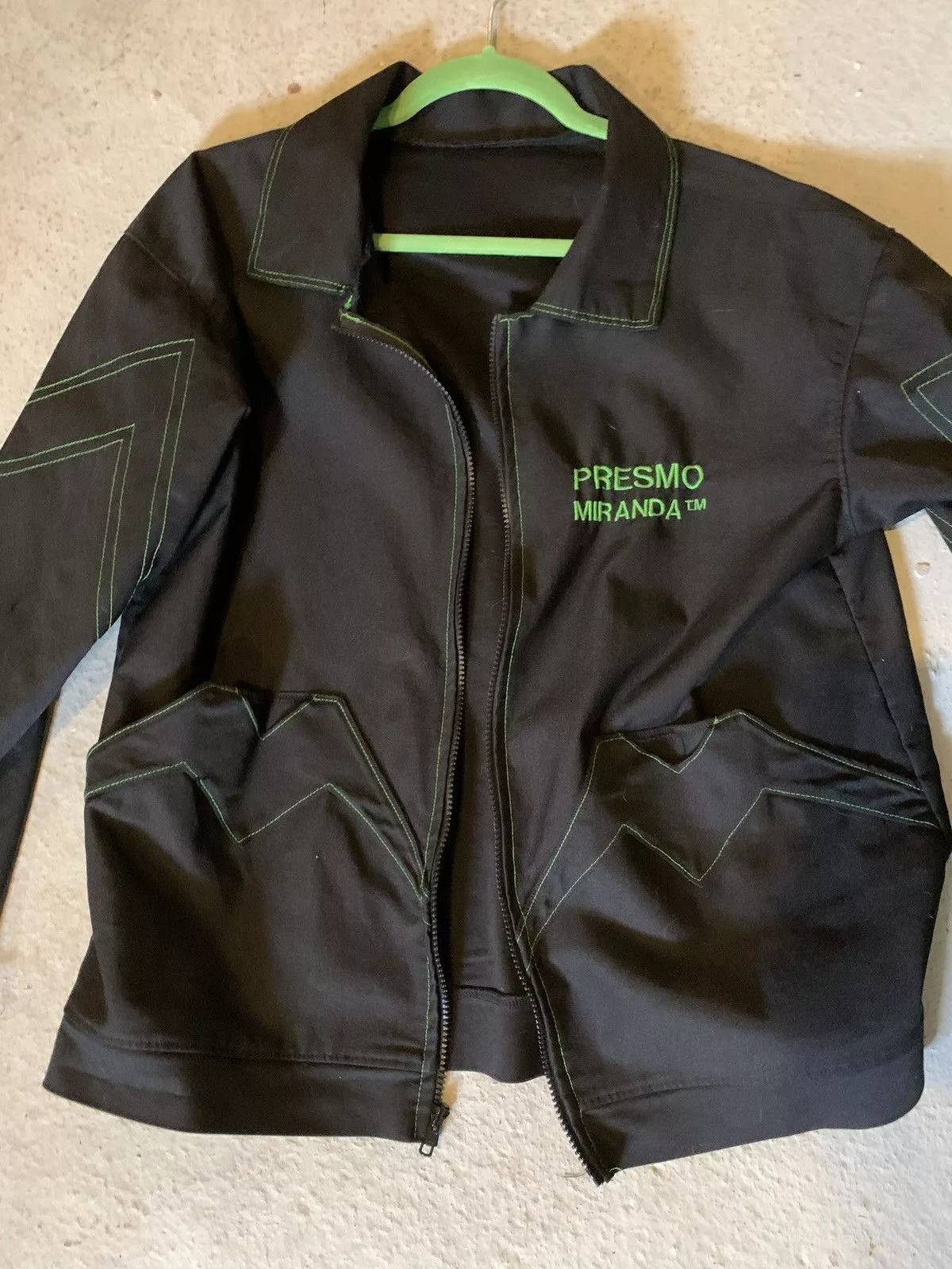 Handmade Light Jackets Handmade × Japanese Brand PRESMO MIRANDA Black Streetwear