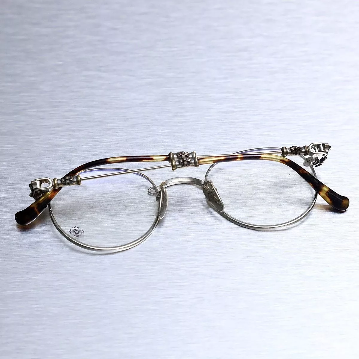 Chrome Hearts Glasses CHROME HEARTS BUBBA - A GLASSES Silver