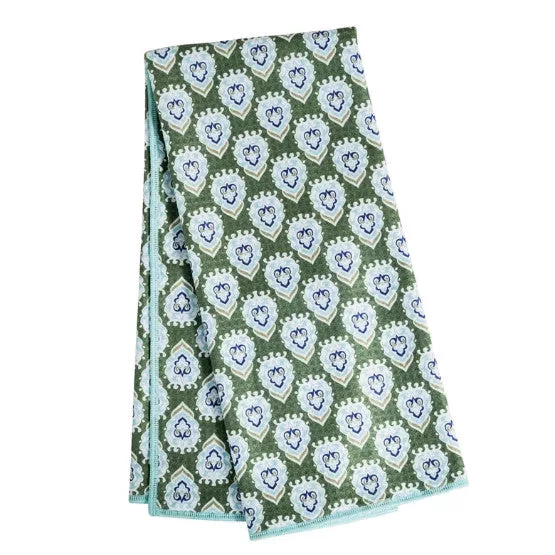 Anywhere Towel - Ajra Garden Green